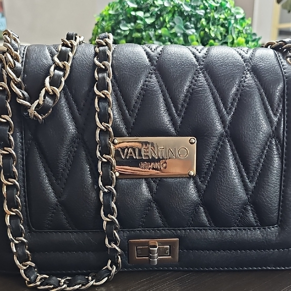 Valentino Black Quilted Women's Bag